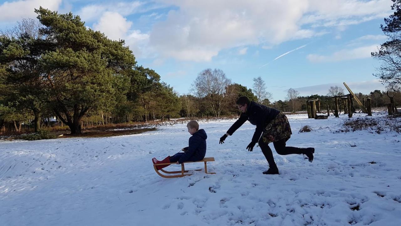 Chalet Op De Veluwe # Berk Putten Εξωτερικό φωτογραφία